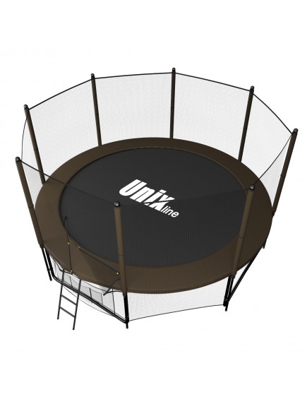 Батут UNIX line 10 ft Black&Brown (outside) Батут UNIX line 10 ft Black&Brown (outside)